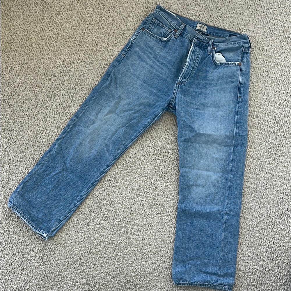 Citizens Of Humanity Emery High Rise Relaxed Cropped Jeans